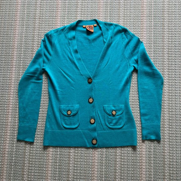 Tory Burch Wool Cardigan size M - Picture 12 of 12